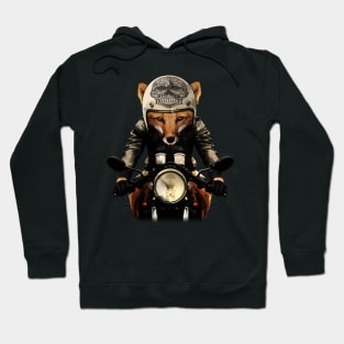 Fox Biker Hoodie